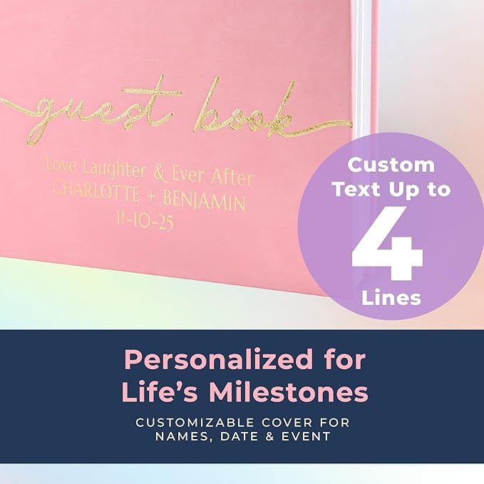 Promot Personalized Guestbook for Party - Image 4