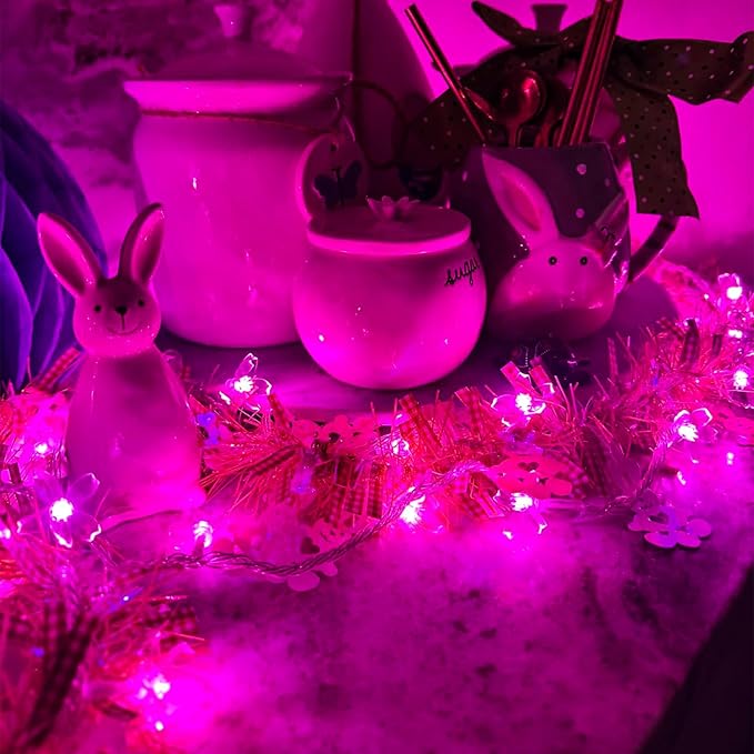 Fairy Flower String Lights Decor, USB & Battery Lighted Decorative Cute Cherry - Image 8