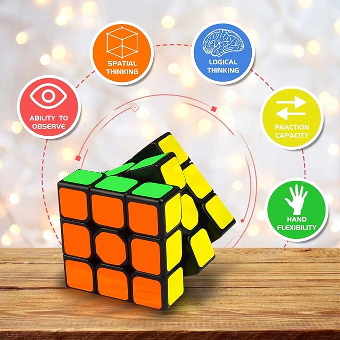 Mini Speed Cube, Magic Puzzles, Puzzle Boxes, Party Puzzle Game Toys Classroom - Image 3