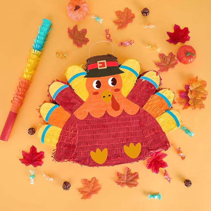WERNNSAI Thanksgiving Turkey Pinata - Image 5