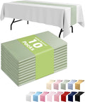Pureegg Sage Green Plastic Table Runners by Pureegg