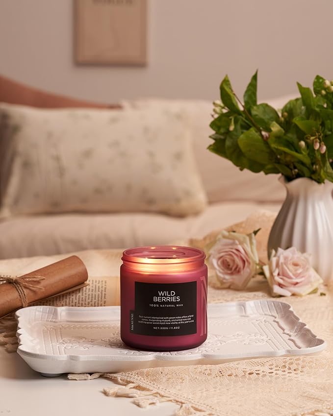 M&SENSE Wild Berries Large Soy Candles - Image 6
