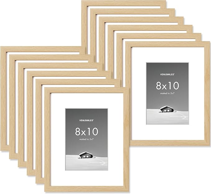 8x10 inch Picture Frame, 8x10 Photo Frames by Venusmiles