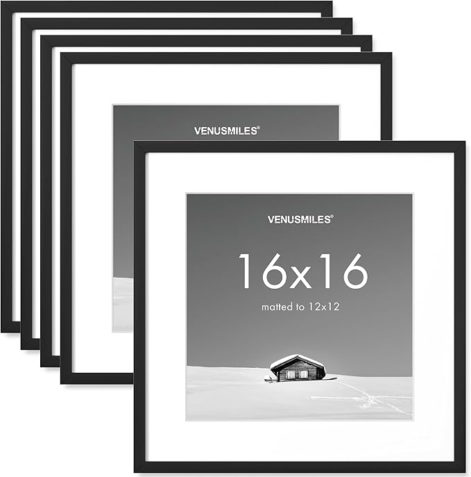 16x16 inch Picture Frame, 16x16 Photo Frames by Venusmiles