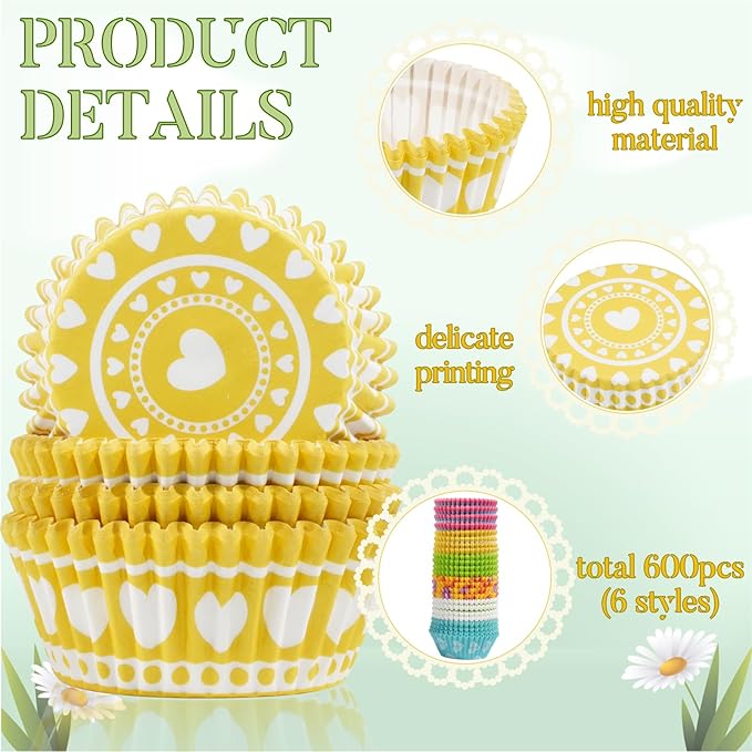 600 Count Easter Cupcake Liners - Image 3