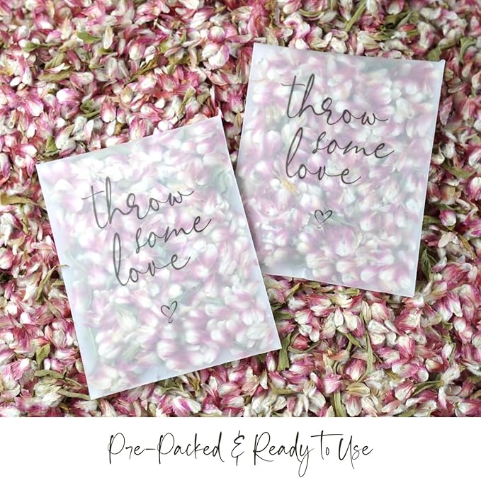 Rainbow Pana 50 Pack Prefilled Confetti Packets | Biodegradable Confetti - Image 3