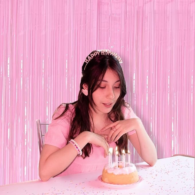 Pastel Pink Birthday Decorations - Image 5