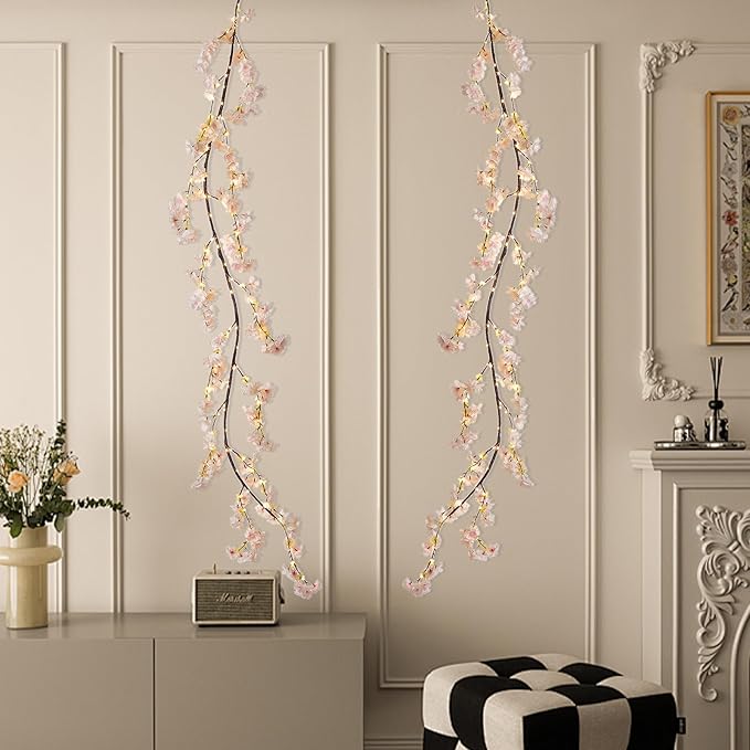 Fudios Lighted Garland Spring - Image 6