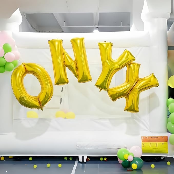 40 Inch Gold Alphabet Balloons, Large Mylar Self-Inflating Custom Letter Q Decor - Image 5