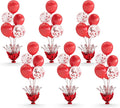 6 Set Red Balloon Table Centerpieces by Gogoparti