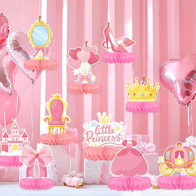 Princess Birthday Party Supplies Kit - Image 4