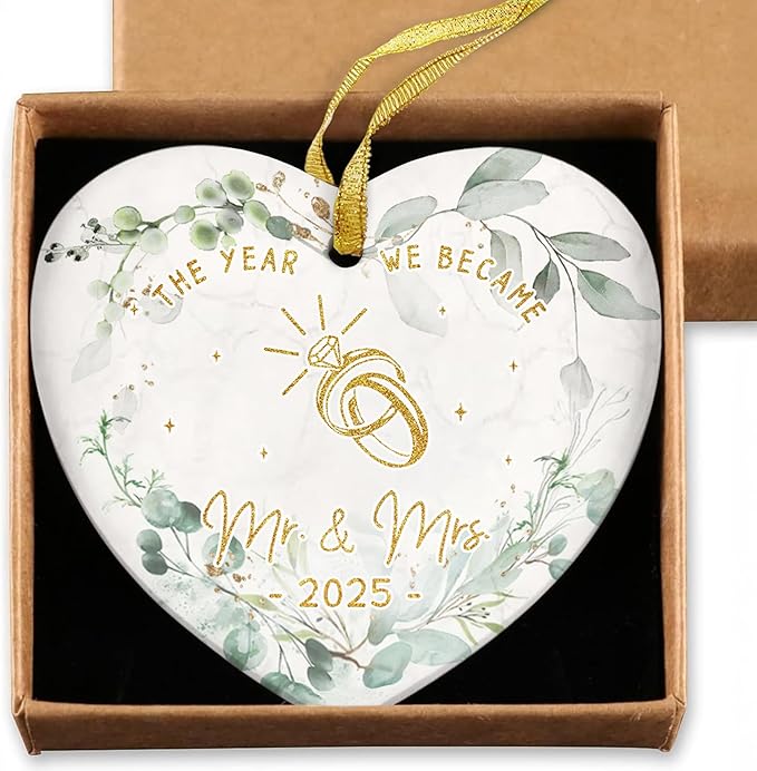 GOSSBY Wedding Ornament 2025 by Gossby