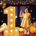 Marquee Numbers 3 Feet Tall Large Light Up Numbers 1st 16th 21st Wild One by Letsmakeitimpressive