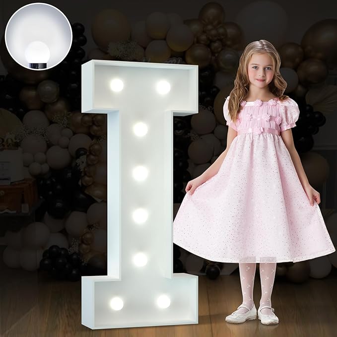 Marquee Letters 3 Feet Tall Large Light Up Letters Baby Shower Decorations by Letsmakeitimpressive