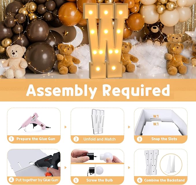imprsv 4FT Marquee Light Up Letters - Image 3