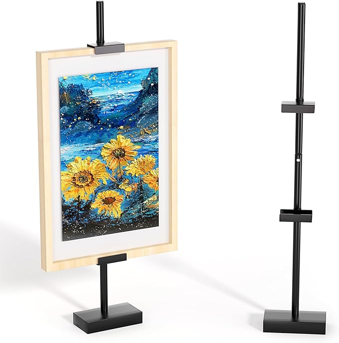 Tabletop Picture Frame Stand, Adjustable by Cathyeen