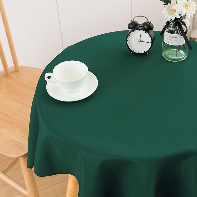 2 Pack Small Square Green Tablecloth 36X36 Inch, Scratch Resistant, Stain - Image 9