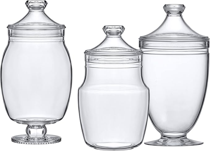 Amazing Abby - Keep - Acrylic Apothecary Jars, Plastic Jars - Image 6