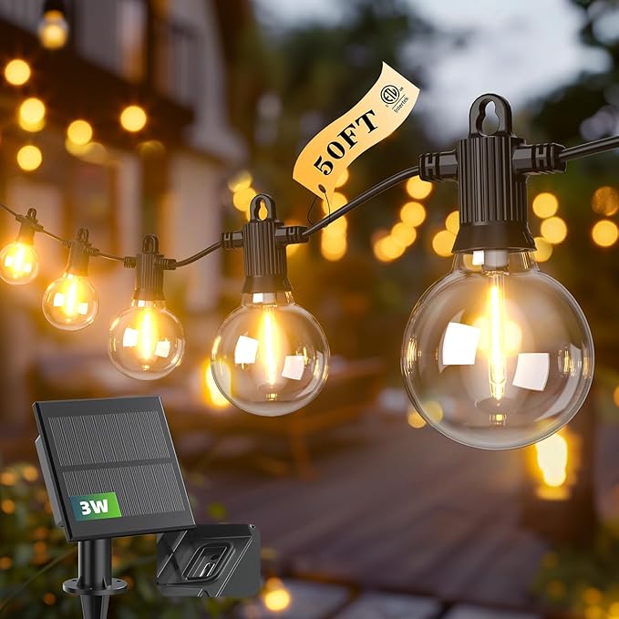 Kawaya Solar Powered String Lights by KAWAYA