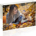 5x7 Acrylic Picture Frames, 20mm Thick Clear Frameless Magnetic Photo Frames by Unknown