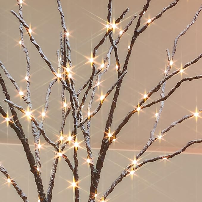 Fudios Lighted Branches Snow Dusted - Image 3