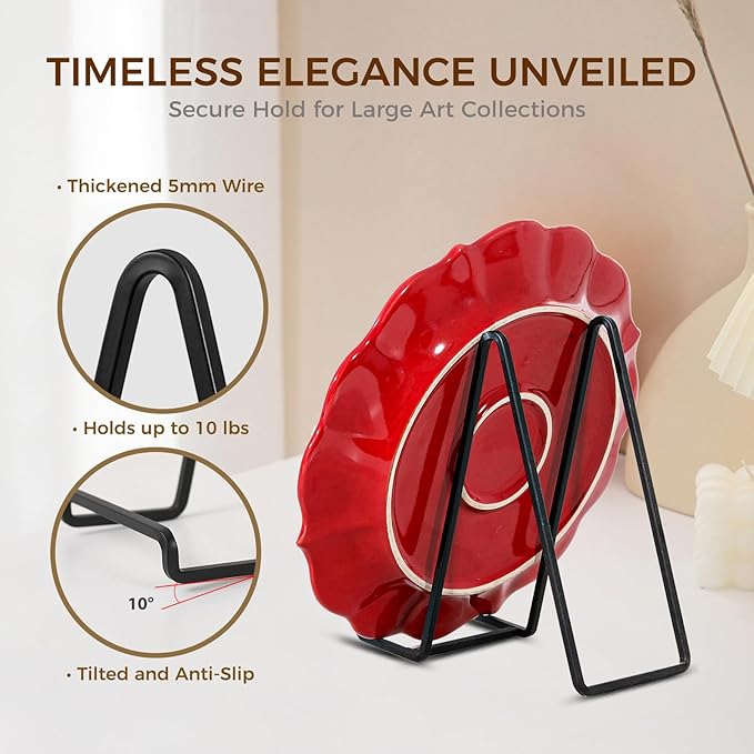 Plate Holder Easel Display Stand - Image 3