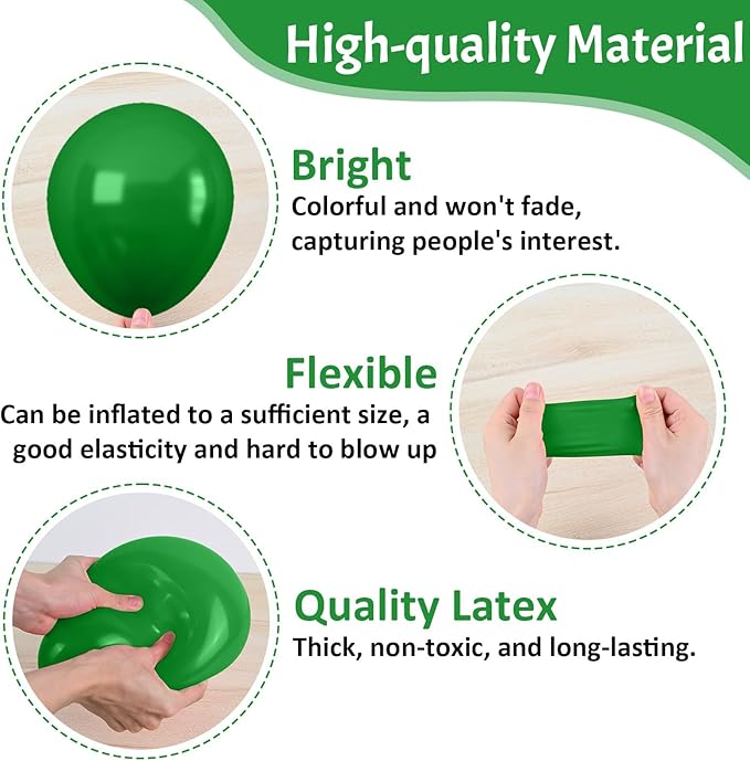 Paready Green and Yellow Balloons - Image 3
