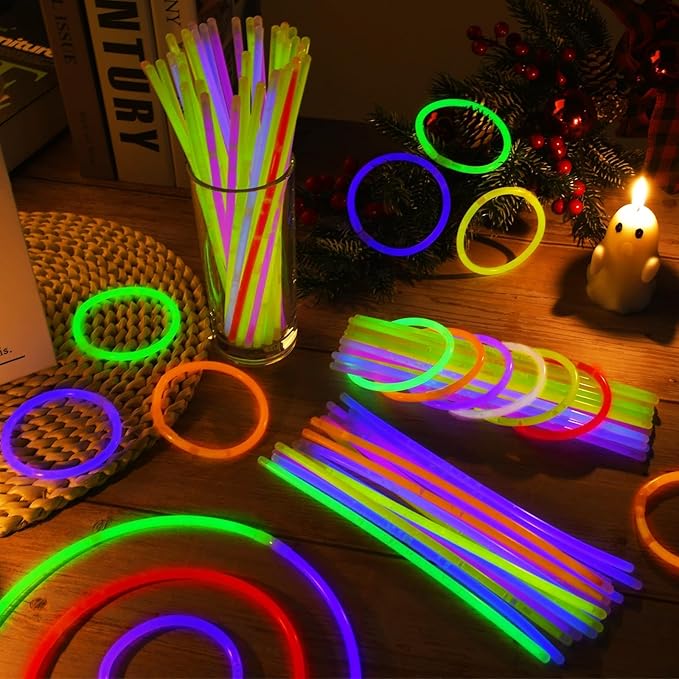 100 Pack 8” Glow Sticks Bulk - Image 4