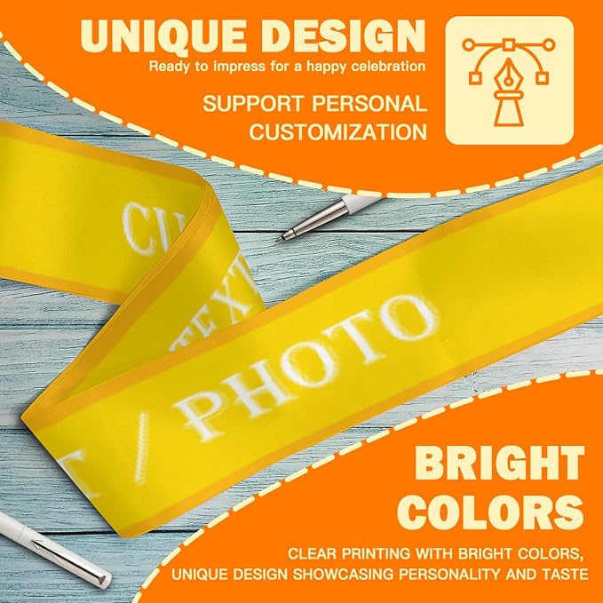 Custom Sash, Personalized Birthday Sash - Image 4