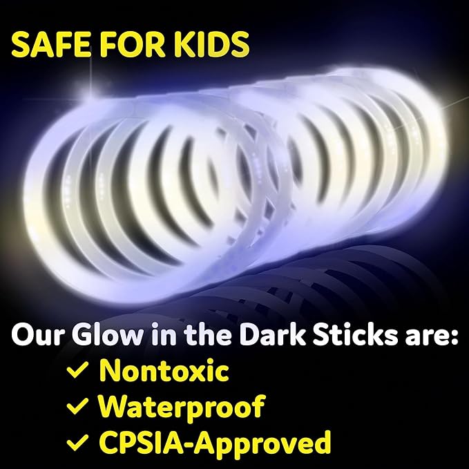 PartySticks Glow Sticks Party Supplies 100pk - Image 6