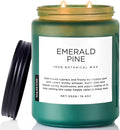 M&SENSE Pine Scented Candles Natural Soy Wax Clean Non Toxic 19.4oz 110 Hours by MSENSE