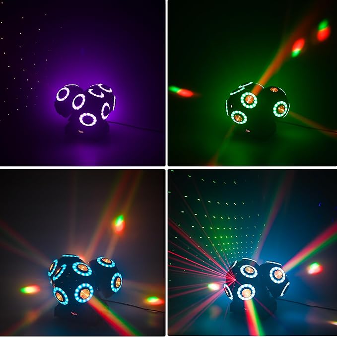 LED Moving Head DJ Light Rotating Beam Stage Lights Pin Spotlight Event - Image 4