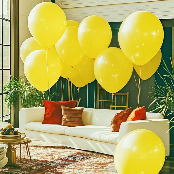 30 Pack Yellow Balloons 36 inch Yellow Latex Large Balloons - Image 4