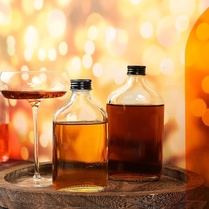 Patelai 16 Pcs Clear Glass Bottles - Image 4