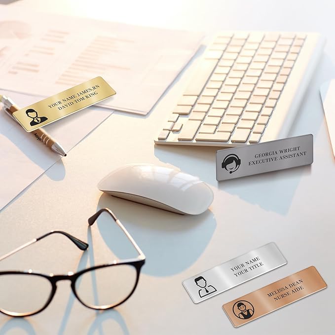 Custom Engraved Name Tags Badges - Image 9