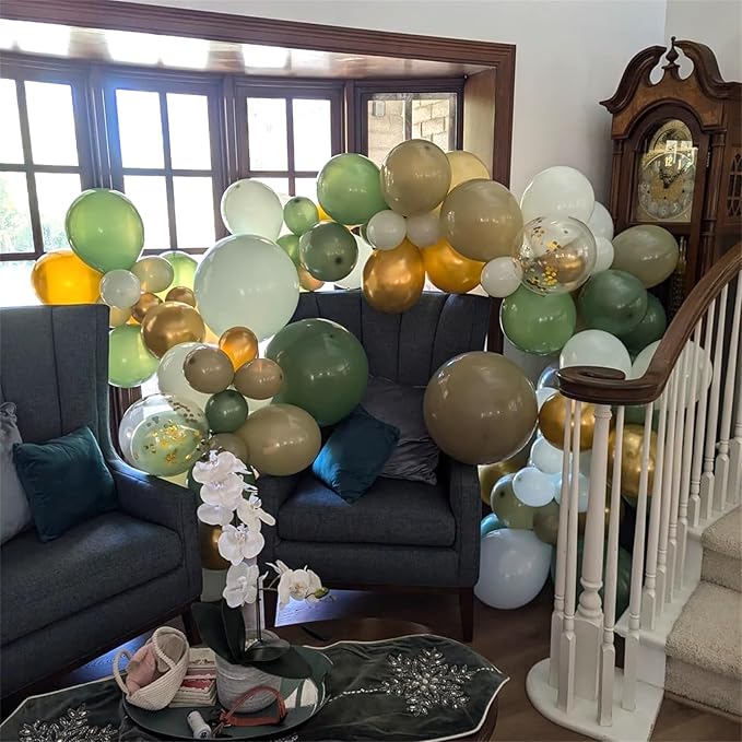 Sage Green Balloons Set - Image 8