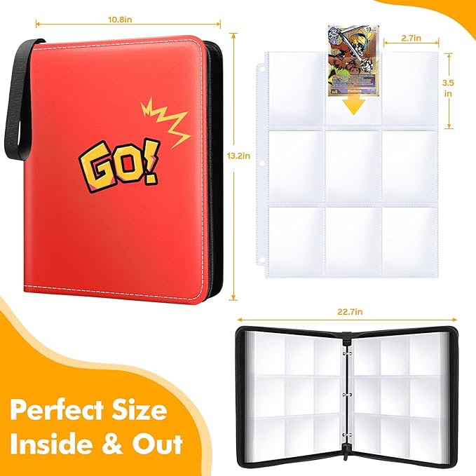 1080-Card Binder – 9-Pocket Trading Card Album - Image 3