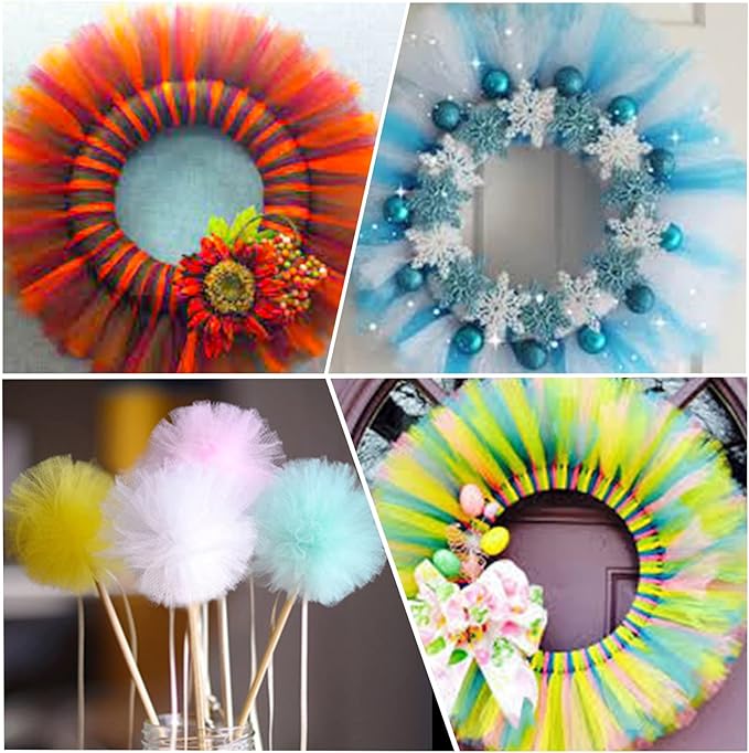 Tulle Rolls 6” by 100 Yards Tulle Roll Spool Fabric - Image 6