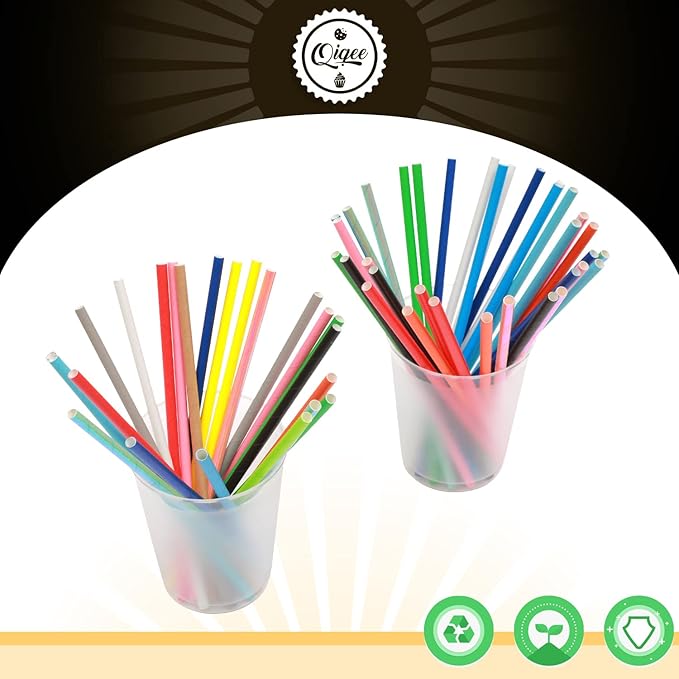 Rainbow Paper Straws - Image 3