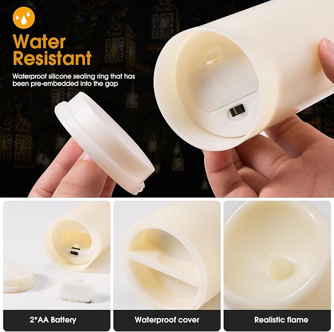 24-Pack LED Flameless Candles - Image 4