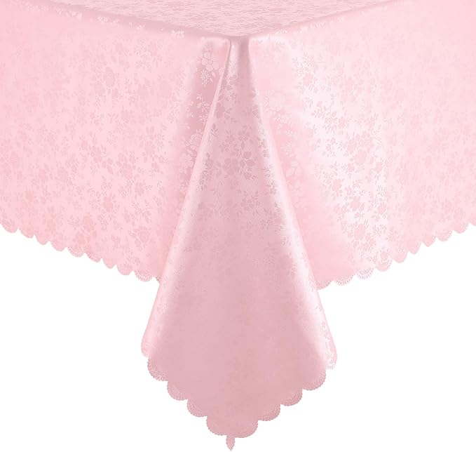 Smiry Rectangle Table Cloth, Waterproof Heavy Duty Vinyl Tablecloths, Wipeable by Smiry