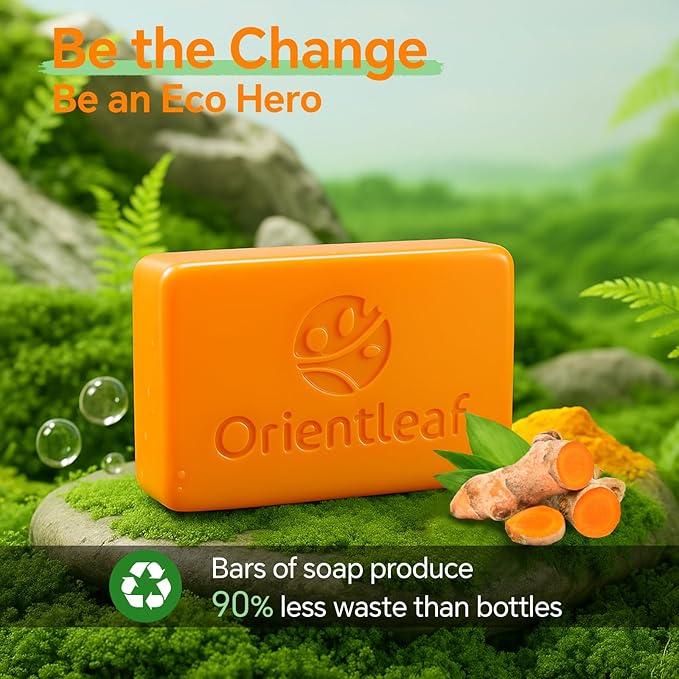 Kojic Acid and Turmeric Soap for Dark Spots Remover, Brightening, - Image 6