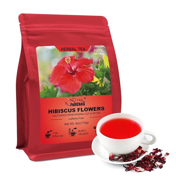 FullChea- Hibiscus Flowers, Cut & Sifted by FullChea