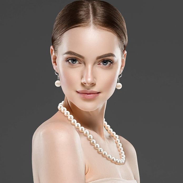 4 Pcs 1920s Faux Pearl Costume Jewelry Set - Image 5