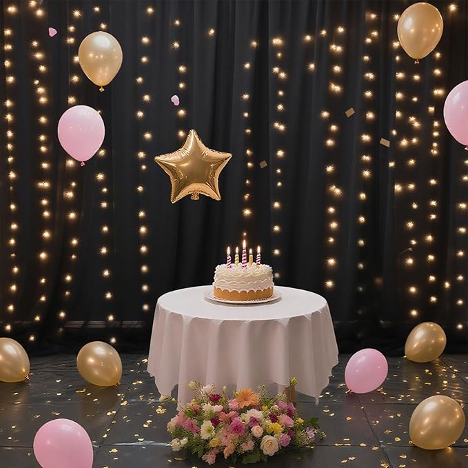 Ledido 10×8ft Tulle Backdrop Curtains - Image 6
