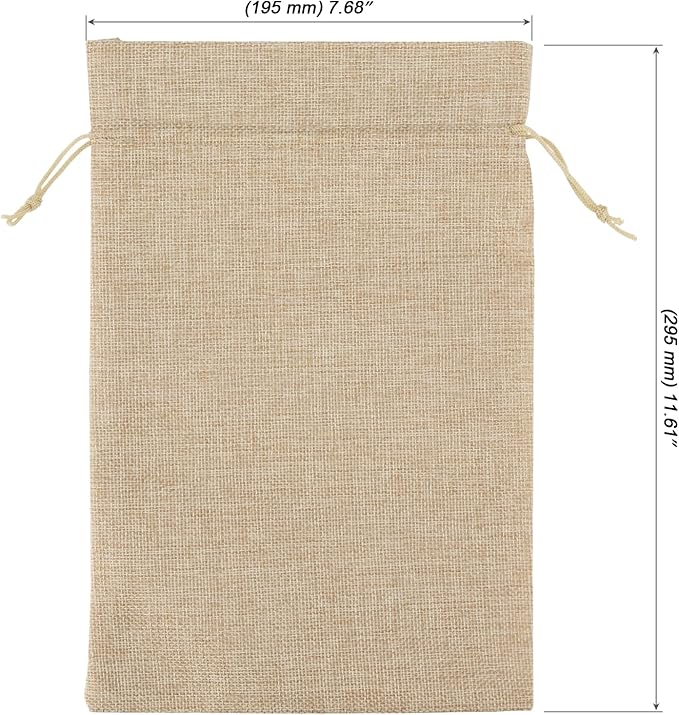 MOUYAT 30 PCS 8 x 12 Inch Burlap Bags - Image 2