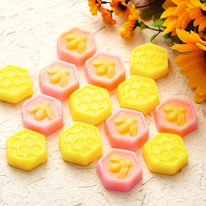 48 Set Baby Shower Favors Bee Party Favors Including Honeycomb Soap - Image 3