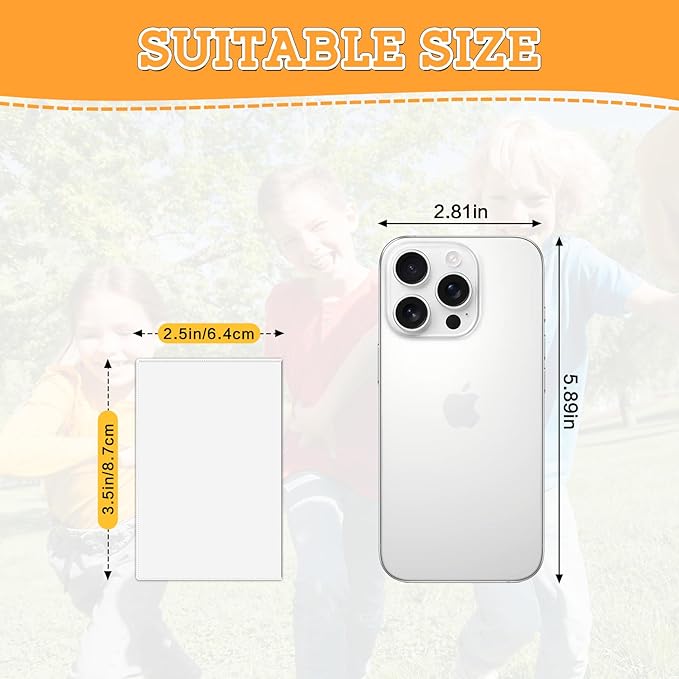 VNDUEEY 15 Pack Magnetic Picture Frames 2.5x3.5, Reusable Pocket Photo Frames - Image 2