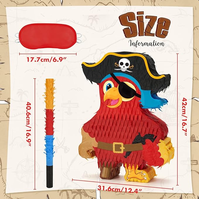 Wernnsai Pirate Piñata - Image 2