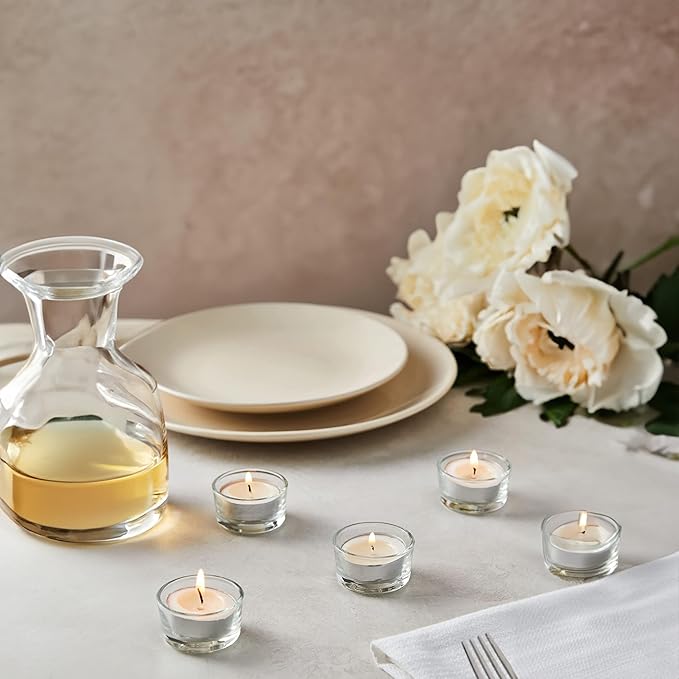 WGV Tea Light Votive Candle Holder 2x1.2 H, Small Home Accent Decor, 96 Pieces - Image 5